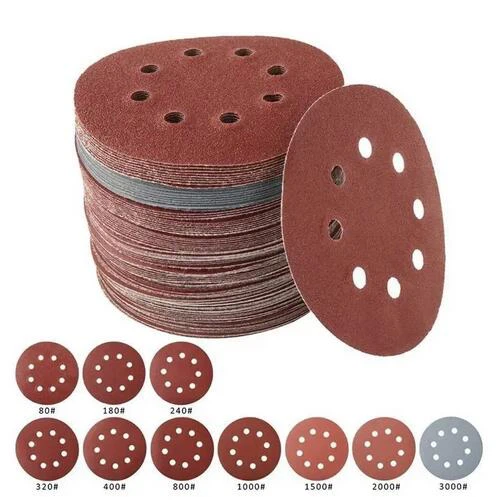 στρογγυλά επιθέματα λείανσης Velcro